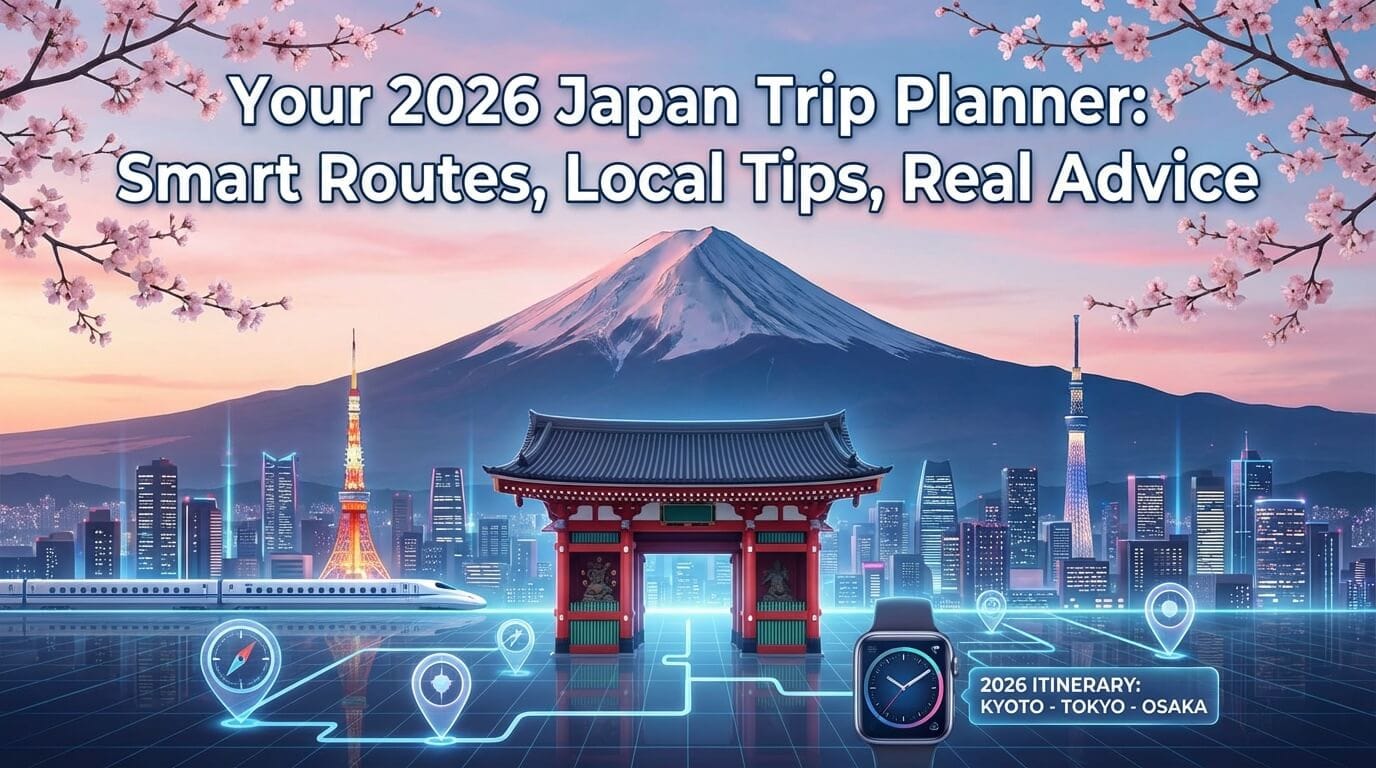Your 2026 Japan Trip Planner: Smart Routes, Local Tips, Real Advice