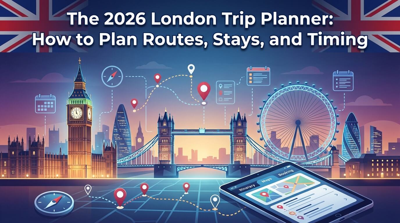 The 2026 London Trip Planner: How to Plan Routes, Stays, and Timing