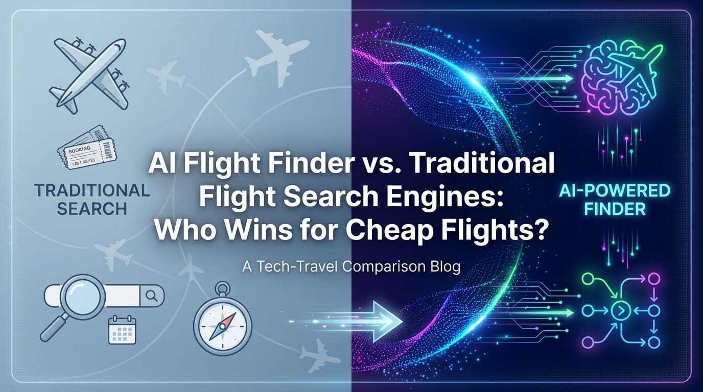 AI Flight Finder vs. Traditional Flight Search Engines: Who Wins for Cheap Flights?