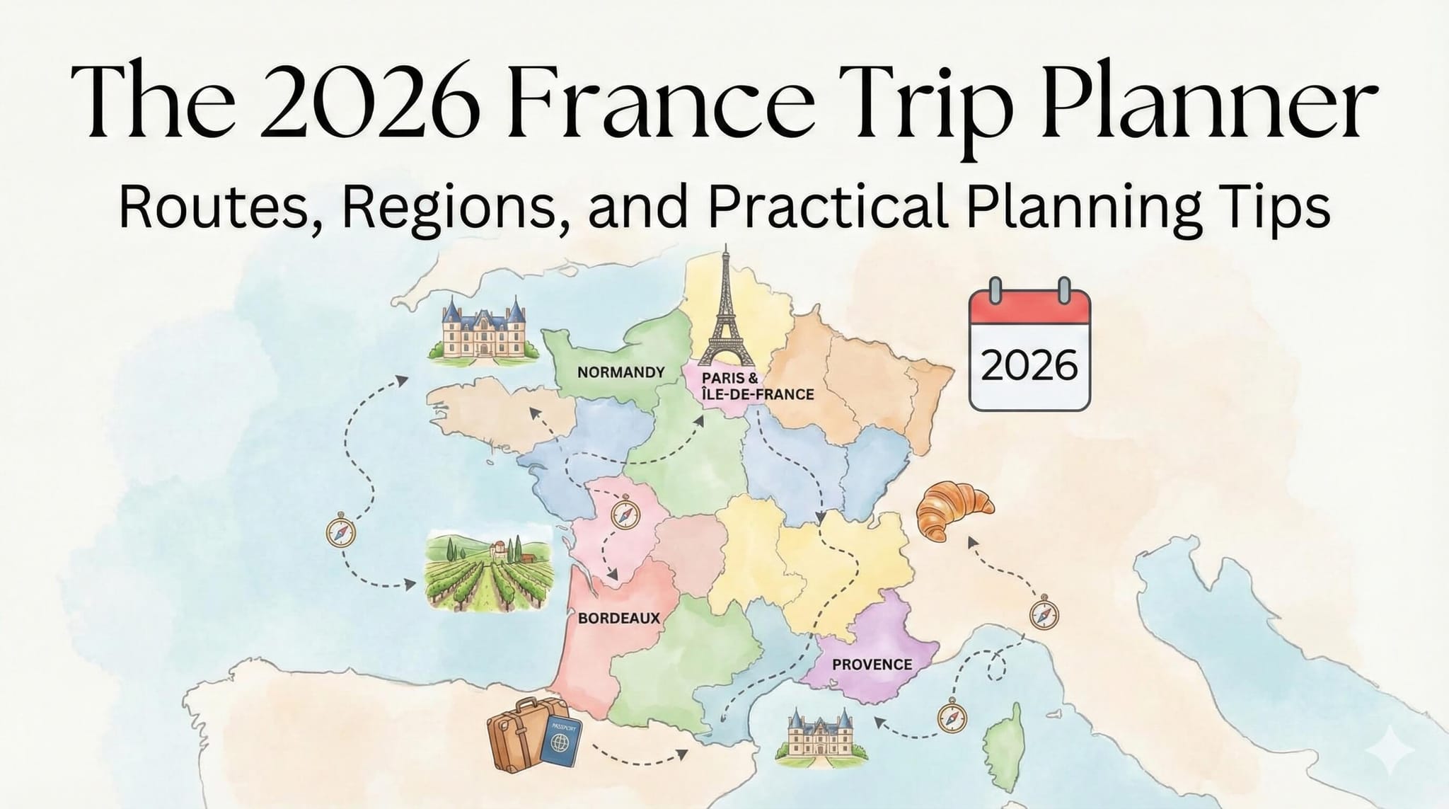 The 2026 France Trip Planner: Routes, Regions, and Practical Planning Tips
