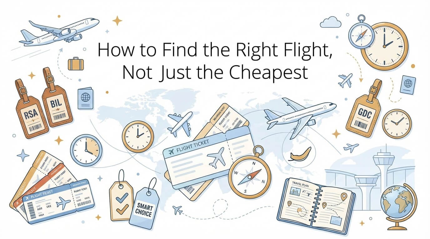 How to Find the Right Flight, Not Just the Cheapest