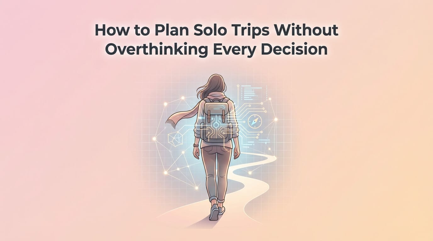 How to Plan Solo Trips Without Overthinking Every Decision