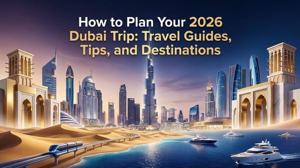 How to Plan Your 2026 Dubai Trip: Travel Guides, Tips, and Destinations