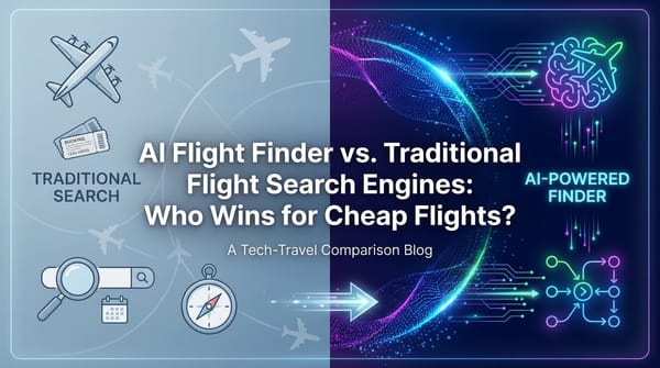 AI Flight Finder vs. Traditional Flight Search Engines: Who Wins for Cheap Flights?