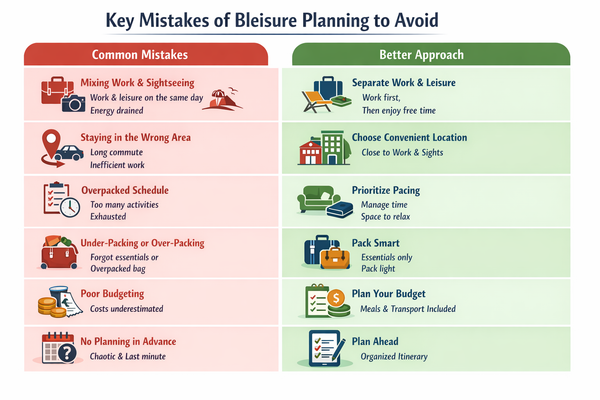 How to Plan Bleisure Trips Without Mixing Work and Vacation Too Much