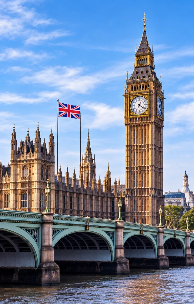 Big Ben and the Houses of Parliament in London, United Kingdom